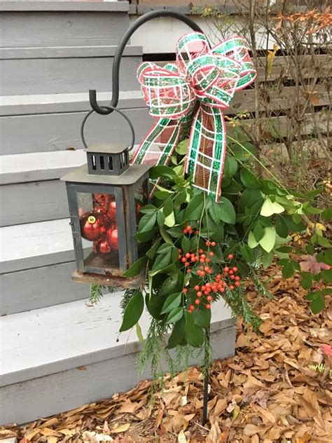 Apr 9, 2022 - Explore Teresa KHA's board "Shepherd’s Hook Holiday", followed by 738 people on Pinterest. See more ideas about holiday, outdoor christmas, outdoor christmas decorations.
