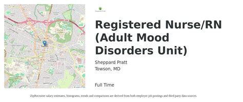 Sheppard Pratt Registered Nurse Thought Disorder Unit in …