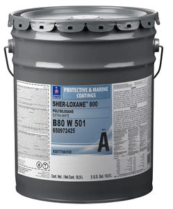 SHER-LOXANE 800 is a versatile, high performance, two component polysiloxane (epoxy siloxane hybrid) that combines the proper- ties of both a high performance epoxy and a polyurethane. INTENDED USES. 
