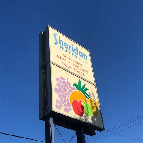 Sheridan fruit company. My usual shopping spots, Winco, Safeway, and Fred Meyer all seem to have crummy fruit right now. I'm trying to eat healthier and it would sure help to have apples that don't taste bitter and mealy under that shiny wax, a mango that's actually ripe, or avocados that aren't rotting inside. I'm willing to pay more at a premium grocery store or go ... 