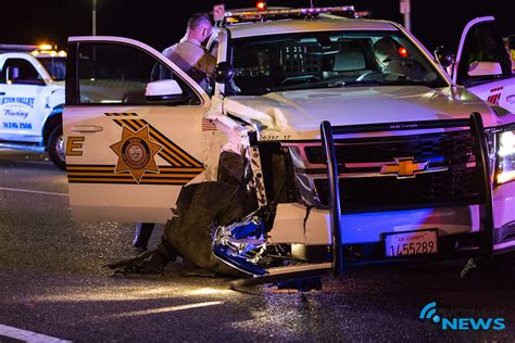 Sheriff's K-9 unit involved in suspected DUI crash
