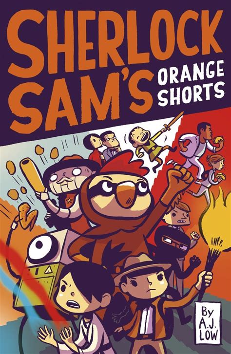 Sherlock Sam s Orange Shorts Sherlock Sam 11 5