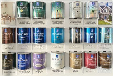 Sherwin Williams Metallic Paint Chart