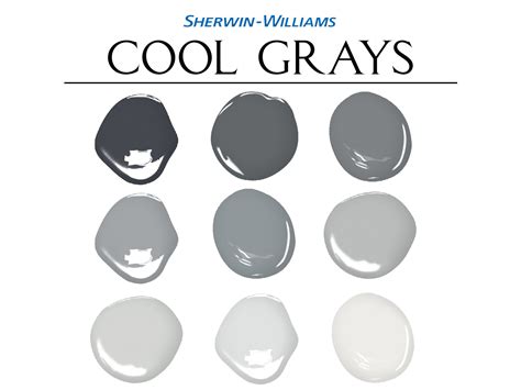 Sherwin williams cool grey. Sherwin Williams Cool Grays. Gray works remarkably well with darker hardwood flooring and lighter hardwoods alike. Especially, the cooler tones of this color (that comes with blue undertones) make it remarkably versatile, easy to incorporate, and incredibly trendy. Here are some of the most popular shades of cool grays from Sherwin Williams ... 