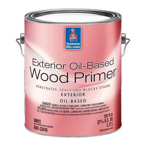 Sherwin williams oil based exterior primer. Count on paint and primer in one, SuperPaint® Exterior Acrylic Latex, to deliver excellent performance and protect against the elements. ... Your options may be adjusted based on color selection. ... Sherwin-Williams VinylSafe® paint colors allow you the freedom to choose from 100 color options, including a limited selection of darker colors ... 