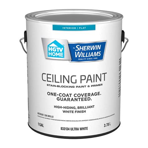 Sherwin-williams flat white ceiling paint. Flat White Ceiling Paint and Primer (1-quart) Multiple Options Available. Minwax. Fast-Drying Polyurethane Clear Satin Oil-based Polyurethane (1-quart) Shop the Collection. Valspar. High-gloss Ultra White Acrylic Interior/Exterior Door and Trim Paint (1-quart) DAP. DryDex 32-oz Color-changing Interior/Exterior White Spackling. 