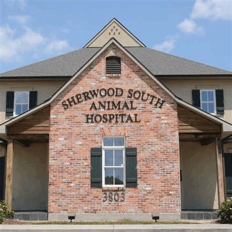 Sherwood south animal hospital. With so few reviews, your opinion of Sherwood Forest Animal Hospital could be huge. Start your review today. Overall rating. 3 reviews. 5 stars. 4 stars. 3 stars. 2 stars. 1 star. Filter by rating. ... Sherwood South Animal Hospital. 10. Veterinarians, Pet Groomers, Pet Sitting. Azalea Lakes Veterinary Clinic. 27. Veterinarians. Associated ... 
