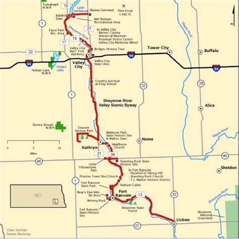 Sheyenne river scenic byway.  Since mini trampoline workouts help increase bone de...
