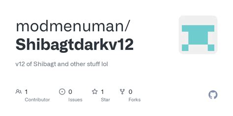 Shibagt dark menu v13.  Contribute to modmenuman/Shibagtdarkv12 development by crea...