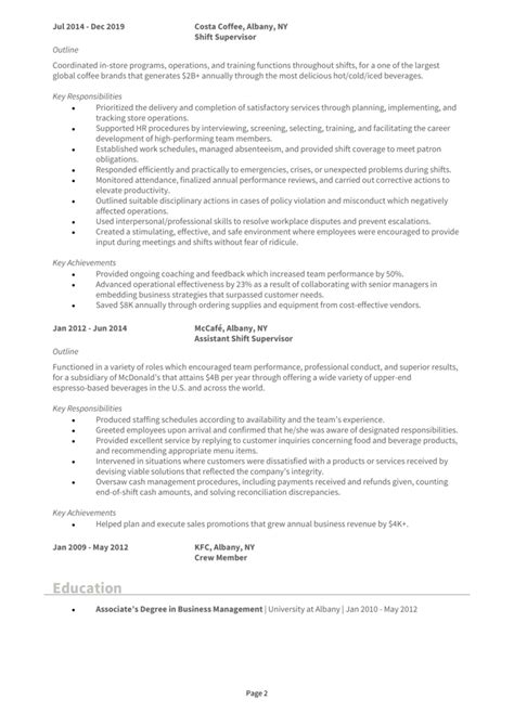 Shift Supervisor, Boca Raton, Florida - starbucks …