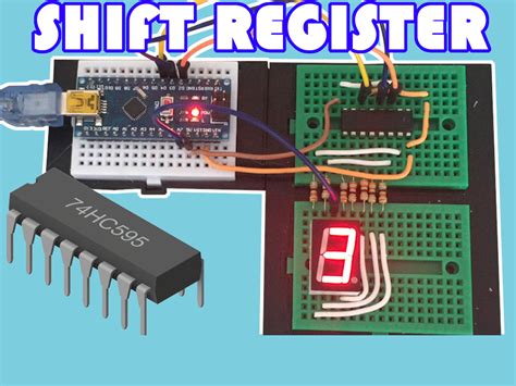 Shift register tutorial. In diesem Tutorial zeige ich dir wie du einen Schieber...