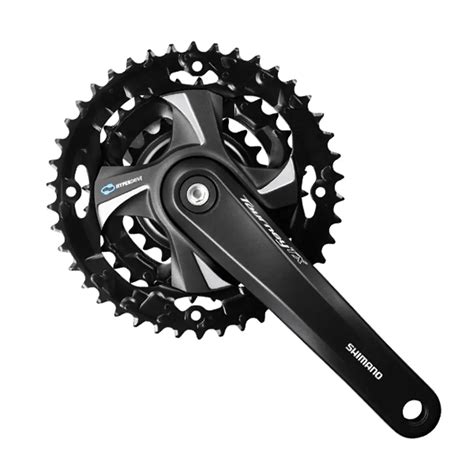 Shimano Tourney Mountain Bicycle Crank Set - FC-TX801 (Black