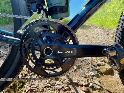 Shimano grx 12 speed mechanical groupset.  We were impressed with the p...