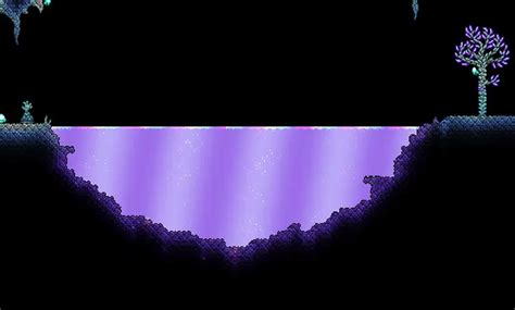 Shimmer is a rare liquid in Terraria that generates only once upon world creation. It can be found in a tiny biome called the Aether, which always spawns underground on the same half of the world ...