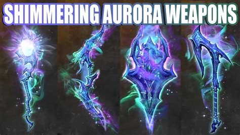 Shimmering Aurora Weapons Collection - Guild Wars 2