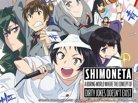 The first (and only) episode that Otome did not appear in. Coincidentally, Otome's Japanese voice actor, Satomi Arai, turned 35 years old when the episode first premiered. When Ayame states that girls have four mouths, she is referring to the mouth, vagina, urethra, and anus. In chapter 1 of the Shimoneta manga, Hyouka walks up to Tanukichi 's ...