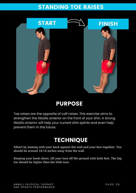 Shin Splint Exercise Program for Runners StayAtHomePT