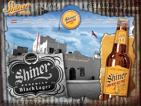 Shiner beer texas. Spoetzl Brewery is offering new tours. Learn about the 114 year history of Shiner beer and how it's made. SHINER, Texas - The Spoetzl Brewery is the oldest craft brewery in Texas and the oldest ... 