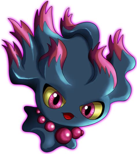 Shiny Misdreavus & Mismagius model comparison (via …