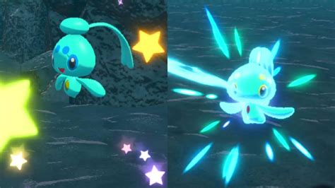 Shiny phione legends arceus. Head inside the cave to see a short cutscene revealing the mysterious Pokemon to be Manaphy. You'll encounter a Level 50 Manaphy as well as three Level 35 Phione. While you can catch everything ... 