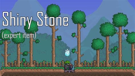 Shiny stone terraria. The Volatile Gelatin is an accessory obtained from Queen Slime's Treasure Bag in Expert Mode. When equipped, it periodically fires a small, bouncing, purple projectile, similar to those of the Queen Slime, at a nearby enemy. The projectile deals 65 damage and a knockback of 7 (Strong); these values are unaffected by any boosts. It pierces up to … 