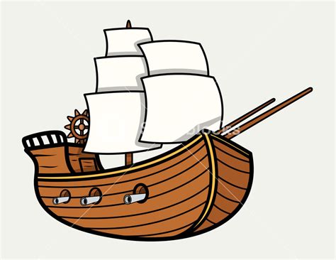Ship Cartoon Drawing