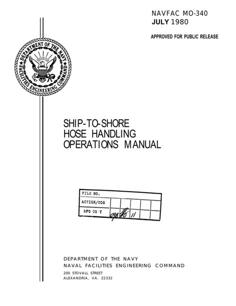 Ship to shore hose handling operations manual by united states naval facilities engineering command. - 2009 kia ceed sporty wagon user manual.
