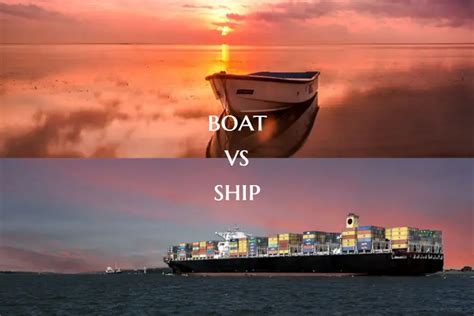 Ship vs. Boat - What