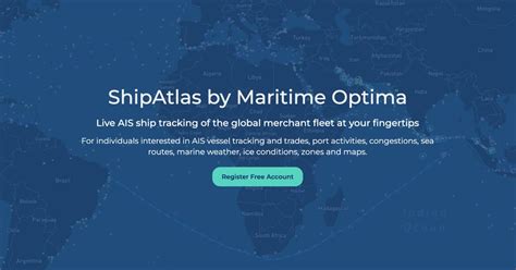 ShipAtlas - Live AIS tracking at your fingertips - Maritime Optima