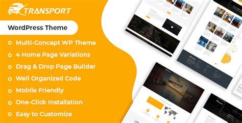 Shipping Tracking Website Templates From Themeforest
