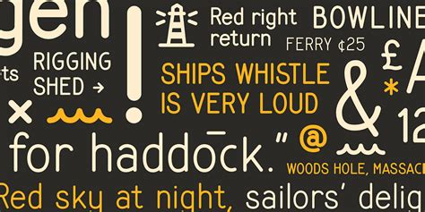 Ships Whistle Font Simplebits