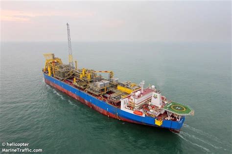 Ships in port FPSO ASENG on MARINE TRAFFIC