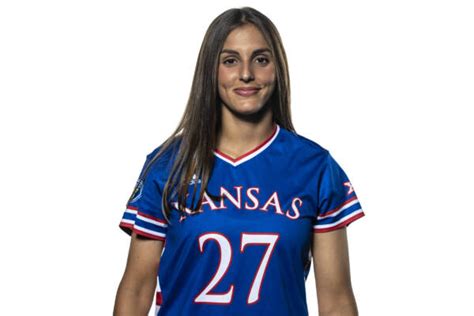 Her six goals were the most by a Kansas freshman since Ashley Williams in 2012. Tied for ninth-most goals (6) in the conference during the regular season, while her 15 points were tied for 10th. Recorded 44 shots (second on the team), including 17 shots on goal (third on the team) Logged 1,191 minutes. Played a season-high 75 minutes at Texas .... 