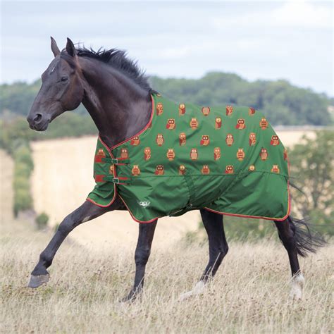 Shires Tempest Patterned Rain Sheet