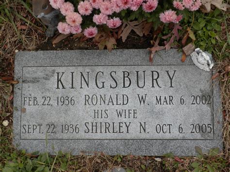 Shirley N Webster Kingsbury (1936-2005) - Find a Grave