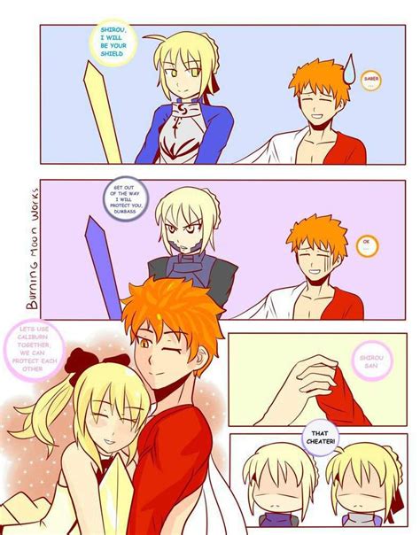 Together, the two crossed dimensions and reached a world where they could live in peace. However, it was not meant to be. In this world, the Fifth Holy Grail War has begun. The fight hasn't ended yet. In the Japanese town known as Fuyuki City, seventeen-year-old Shirou Emiya was cleaning up his school's archery dojo. . 