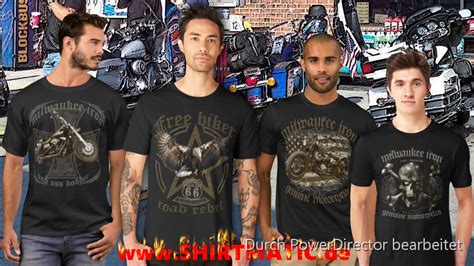 Shirtmatic Biker Shirt Promo - YouTube