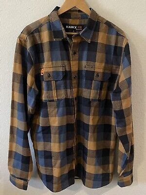 Shirts Hawx Work Gear Heavy Duty Flannel Size M - Poshmark