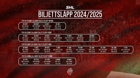 Shl biljetter pris