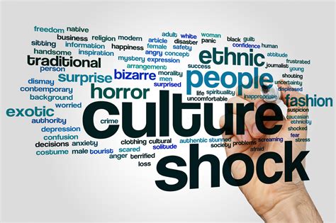 ​​​Culture shock is a common experience for people l