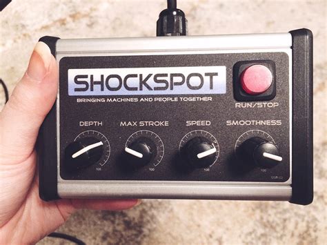 Shockspot. There are two "types" of Shockspot. Mine seems to be Type 2, but the code seems to also support an older version as Type 1. The Shockspot Type 2 appears to use the Modbus ASCII protocall to control the device, and makes use of slave ID 1. The serial port settings can be seen above. The device has 128 single bit "Coils", Starting at 0x0400. 