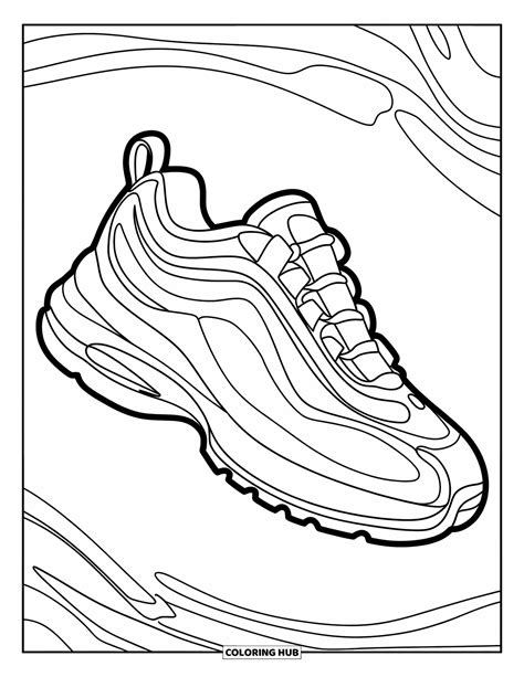 Shoe Coloring Book