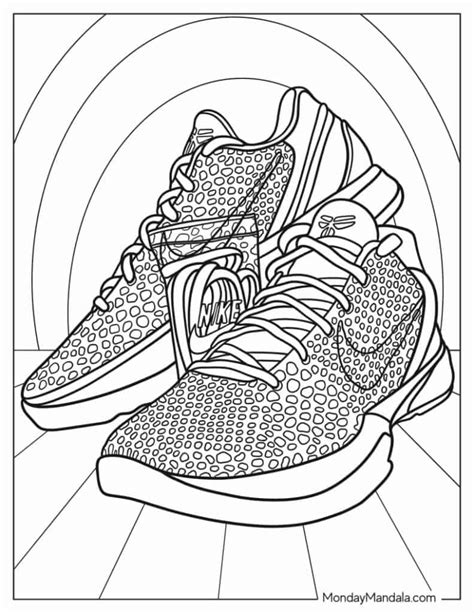 Shoe Coloring Ki