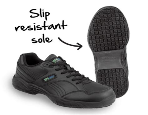 Shoe carnival slip resistant. Add the Skechers 77210 Bronaugh to your cart today! Electrical hazard safety design. Slip resistant rubber traction outsole on wet and oily surfaces. Scotchguard® protected mesh fabric upper for water and stain resistance. Lace-up design for a secure fit. Cushioned Air-Cooled Memory Foam® insole with fabric lining. 