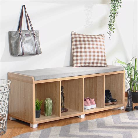 Shoe storage bench cushion - ManoMano