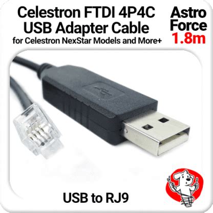 Shoestring USB Autoguide cable options... - Celestron …