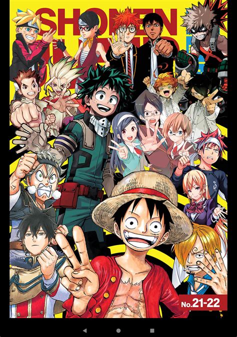 Shonen jump +. Your OFFICIAL source to read the world’s most popular manga, straight from Japan. ALL YOUR FAVORITE SERIES IN ONE PLACE! My Hero Academia, Jujutsu Kaisen, One Piece, Chainsaw Man, … 