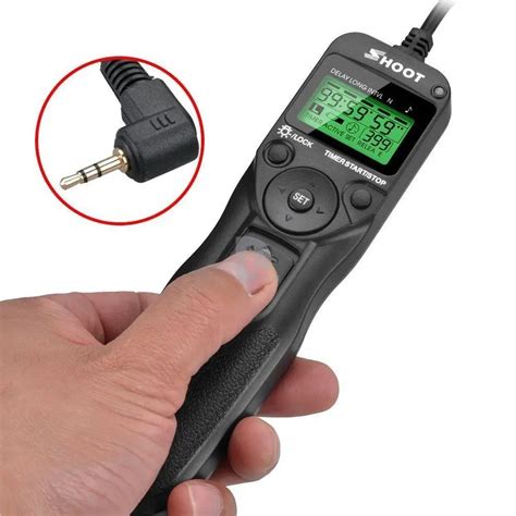 Shoot Timer Remote Control Shutter Release for Canon …