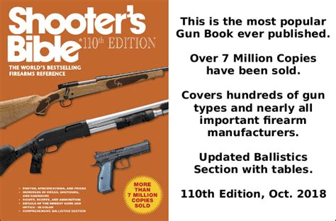 Shooter’s Bible — Most Popular Gun Reference Book in History