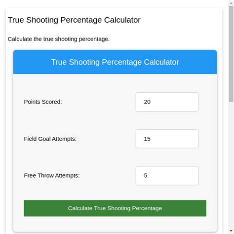 Shooting Solutions Calculator
